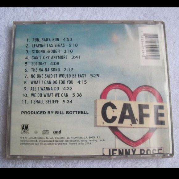 Sheryl Crow Tuesday Night Music Club Audio CD 1993 Jewel Case Bundle Discount - Picture 2 of 6